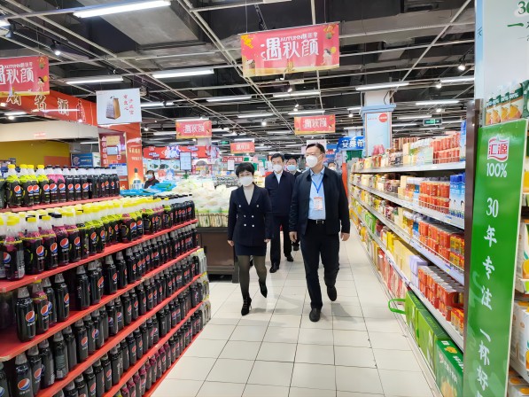 张涛市长到我商厦落实疫情防控管理工作