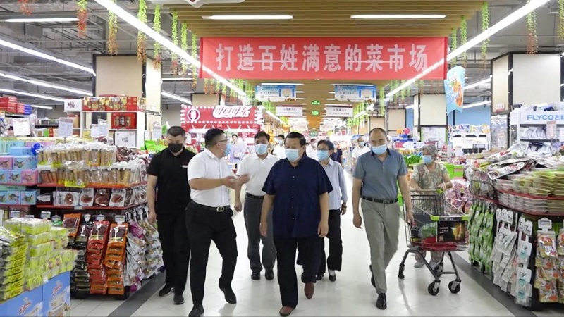 市政协副主席张庆明调研重要产品 追溯平台建设工作